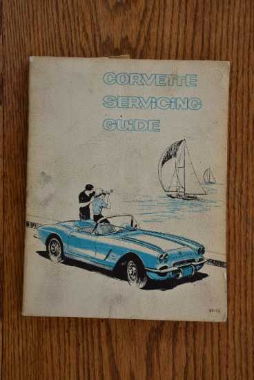 Original GM Shop Manual for 1962 Corvette -ST - 12