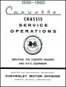 1956-60 Chassis Service Operations Engines and RPO Equipment 1956-60 Chassis Service Operations Engines and RPO Equipment