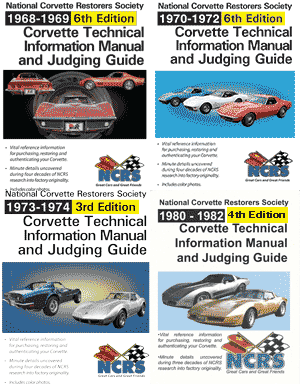 (image for) 1968-82 NCRS Technical Information Manual & Judging Guides - Click Image to Close