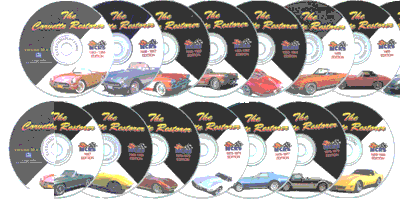 (image for) Corvette Restorer Magazine on DVD's - Click Image to Close