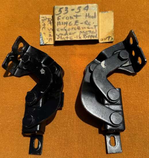 1953-57 Original Front Hood Hinges