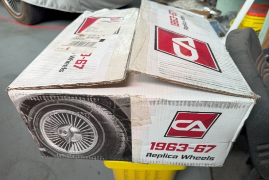 Reproduction &#039;67 Bolt-On Aluminum Wheel