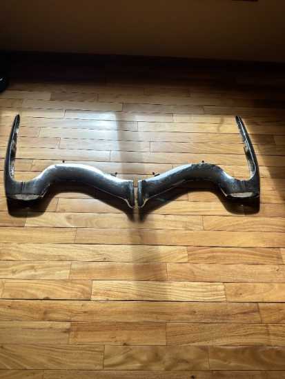 1958-1960 Rear Bumpers Pair Survivor Quality