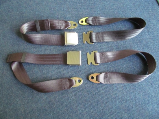 Replacement Corvette Seat Belts For C2