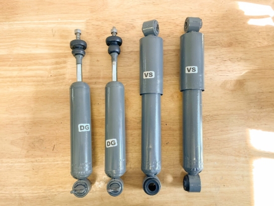 1970-71 Non F41 Delco Pliacell Shock Absorbers