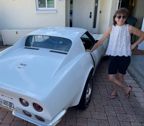 Restored 72 White Blk 4spd AC 9k mi rally whls 