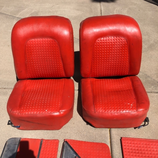 56-57 red interior