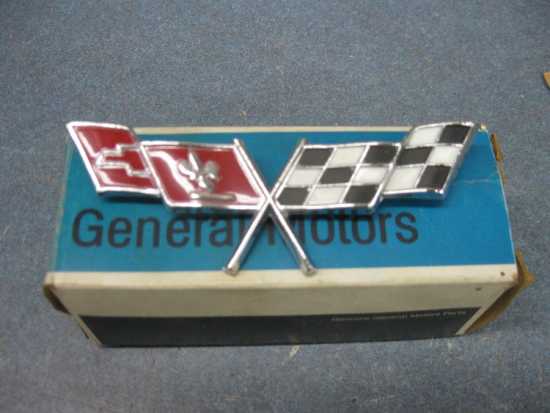 1977 or 79 fuel door emblem