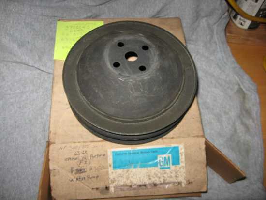 1963-68 NOS Special Hi Pro Water Pump Pulley