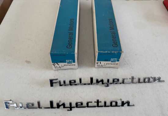 1957 Fuel Injection NOS Script Trim (2)