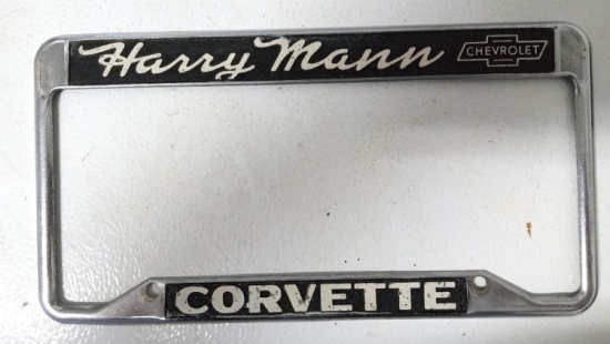 Harry Mann Pair License Frames