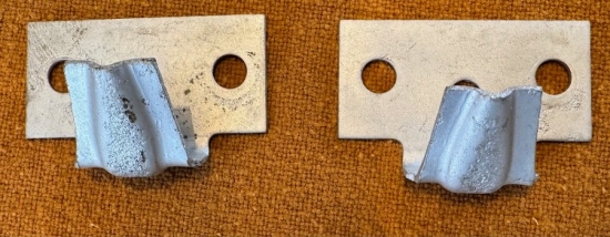 1953-55 Passenger Seat Back Mounting Brackets (2)