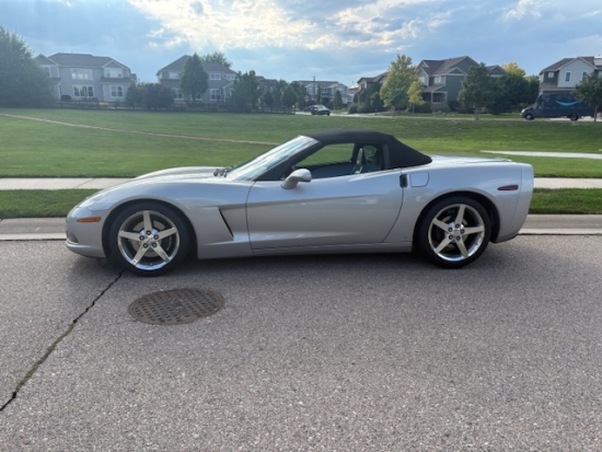 Silver 2007 Convertible