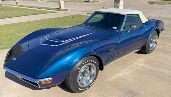 1972 LT1 Convertible with factory A/C