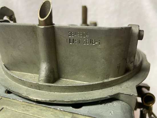 2818-1 Holley Carburetor