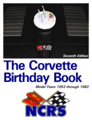 NCRS Corvette Birthday Book 1953-1982