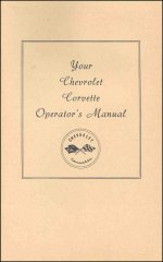 Corvette Owner's Manual 1953