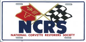 NCRS License Plate