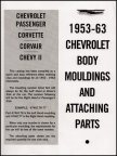 1953-63 Chevrolet Body Mouldings & Attaching Parts