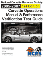 (image for) 2005-07 Corvette Operations Manual and PV Test Guide